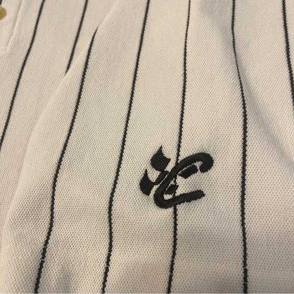 Vintage 1997 Chase Authentics Nascar Pinstripe Henley - Picture 3 of 6